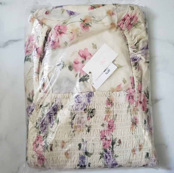 Gap x LoveShackFancy Floral Puff Sleeve Maxi Dress Size Small - Picture 2 of 3